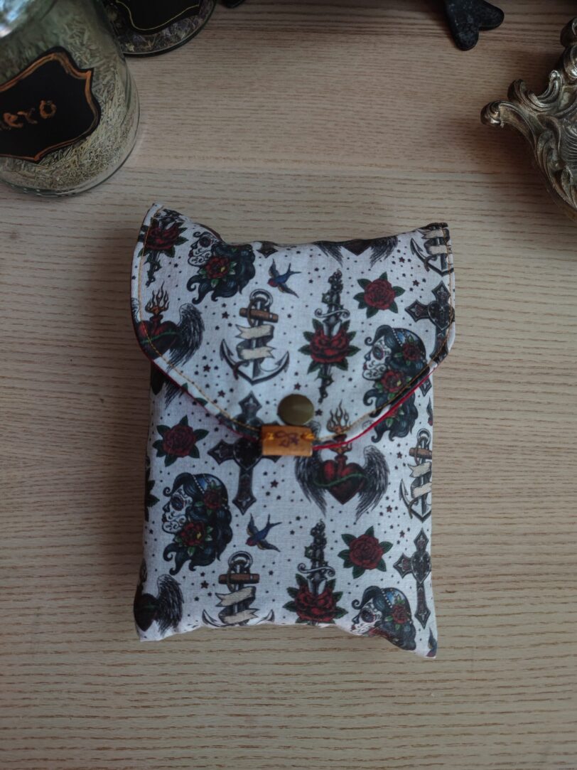 Bolsa de Tarot o Runas Santa Muerte