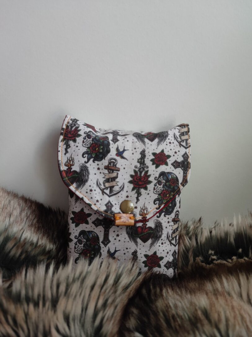 Bolsa de Tarot o Runas Santa Muerte - Imagen 2