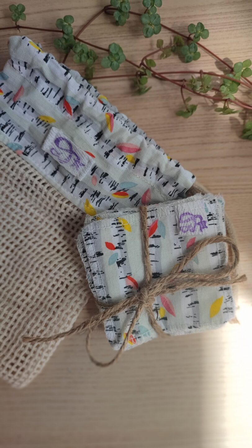 Bolsa con 7 toallitas desmaquillantes Birch