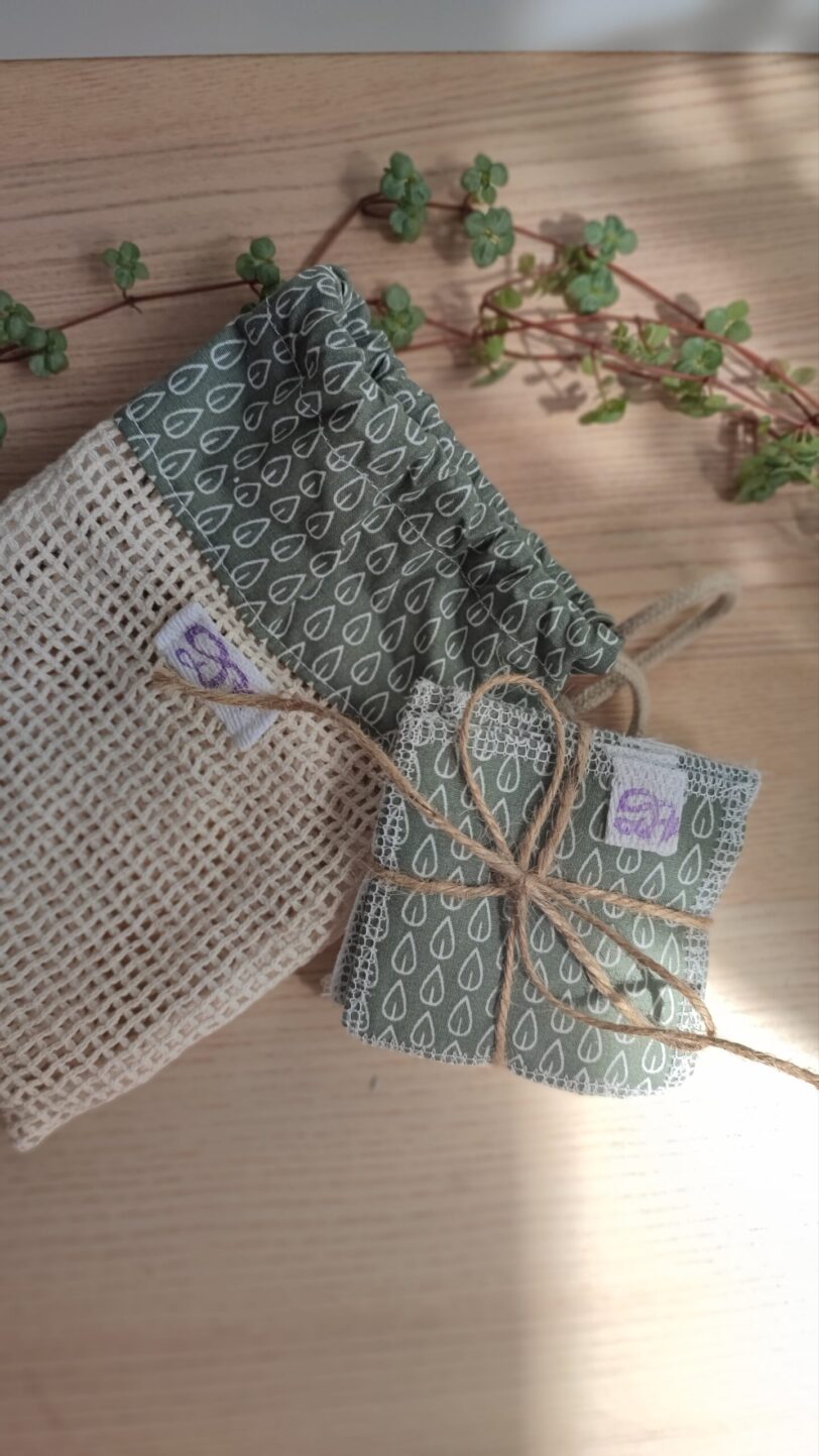 Bolsa con 7 toallitas desmaquillantes Green Leaves
