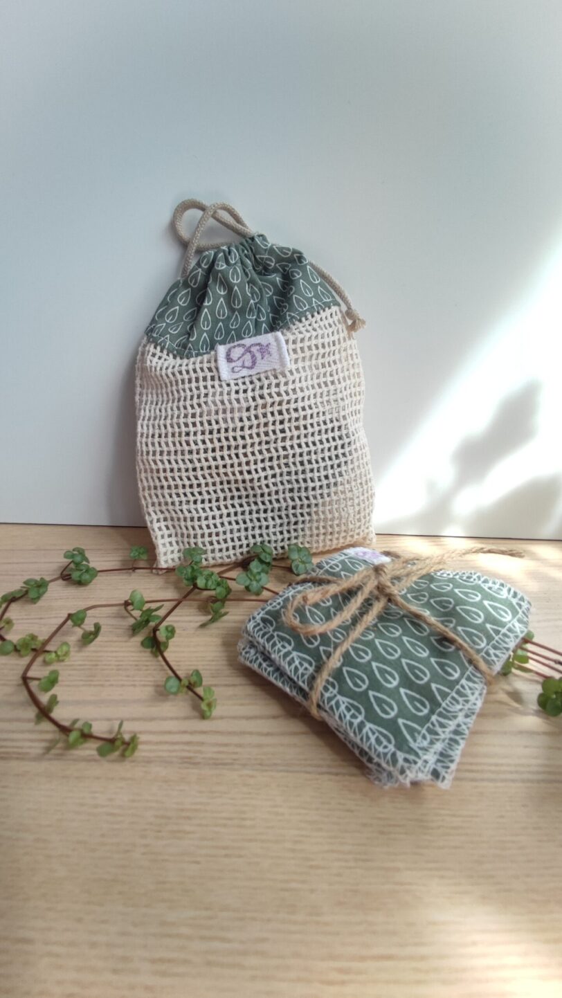 Bolsa con 7 toallitas desmaquillantes Green Leaves - Imagen 2