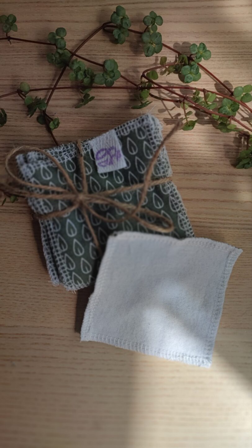 Bolsa con 7 toallitas desmaquillantes Green Leaves - Imagen 3