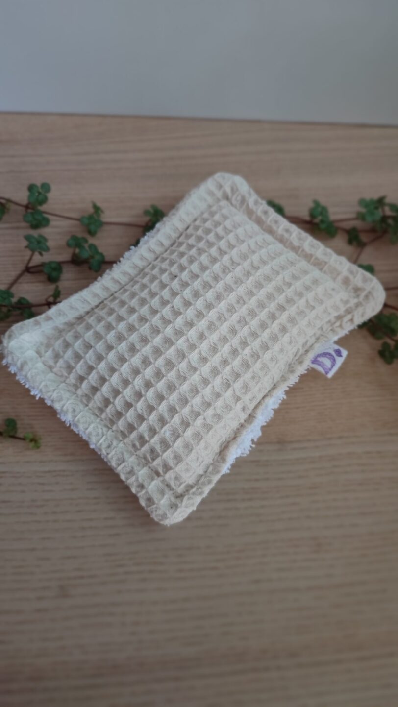 Esponja de baño Waffle Neutral - Imagen 3