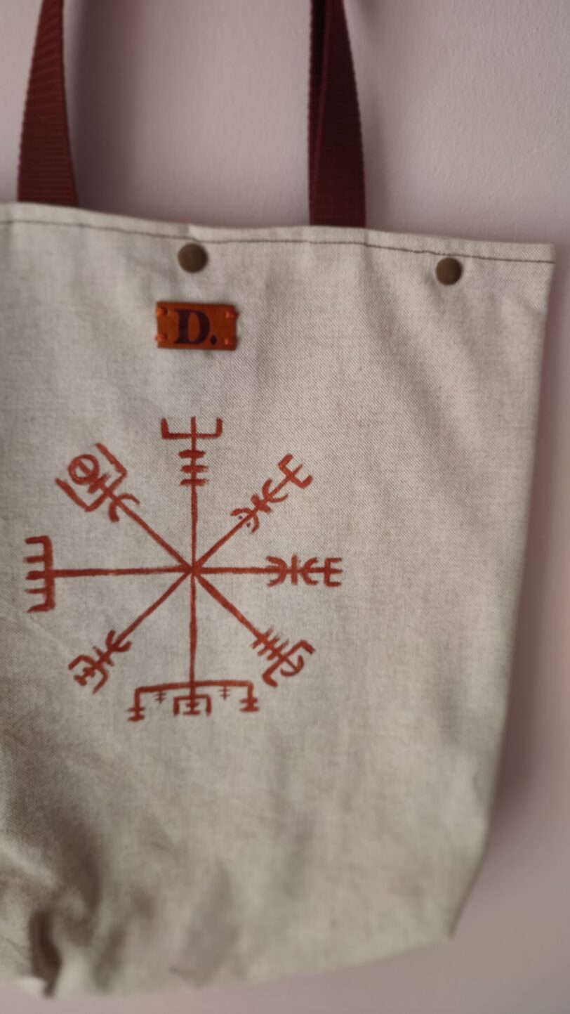 Tote bag Vegvisir - Imagen 4