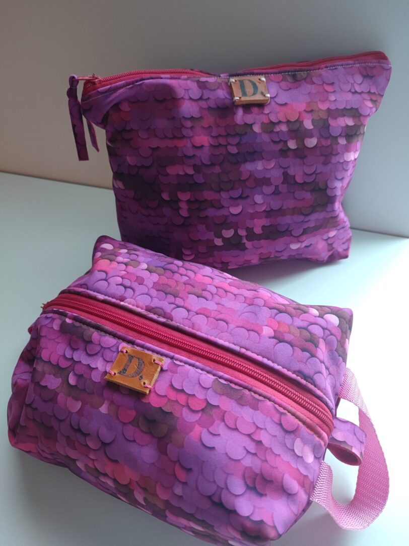 Neceser bolsa "Bañador Mojado" de neopreno Pink Mermaid - Imagen 4