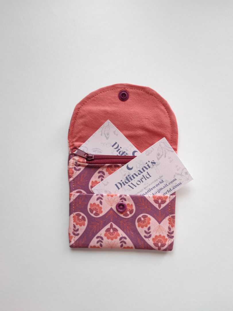 Monedero Tarjetero Bohemian Heart - Imagen 3