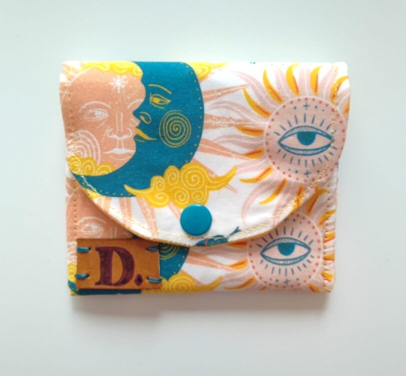 Monedero Tarjetero Sun and Moon Shine