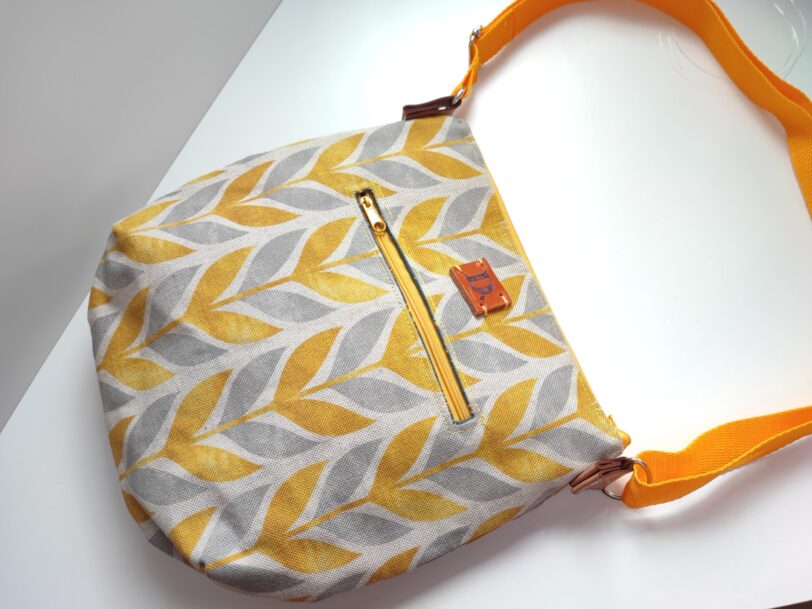 Sling Bag Vintage Leaves - Imagen 3